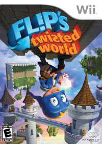 Flip's Twisted World Wii  box art